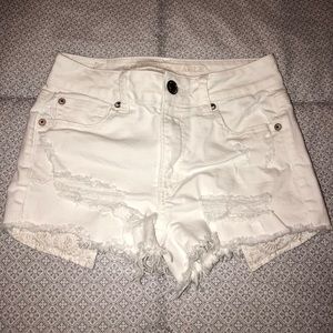 White shorts